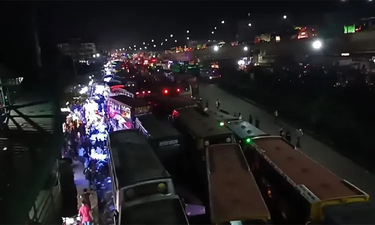 A 15km stretch from Bhogra in Gazipur to Chandra bus terminal on the Dhaka-Tangail highway.