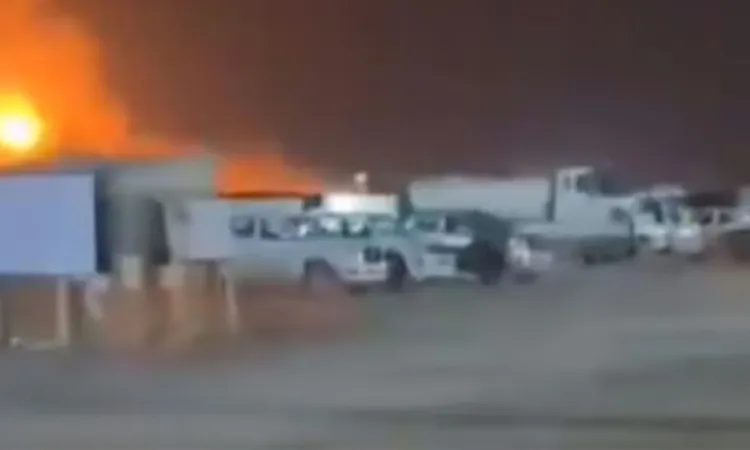 Ras Laffan was reportedly attacked