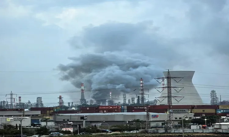 Iranian missile hits Haifa oil refinery, causing limited damage and no casualties.