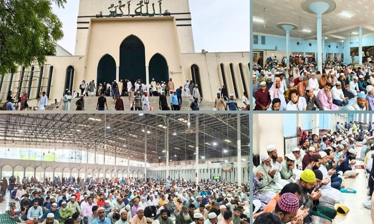 Many travelled from distant areas to offer Jumu'a prayers at the National mosque.