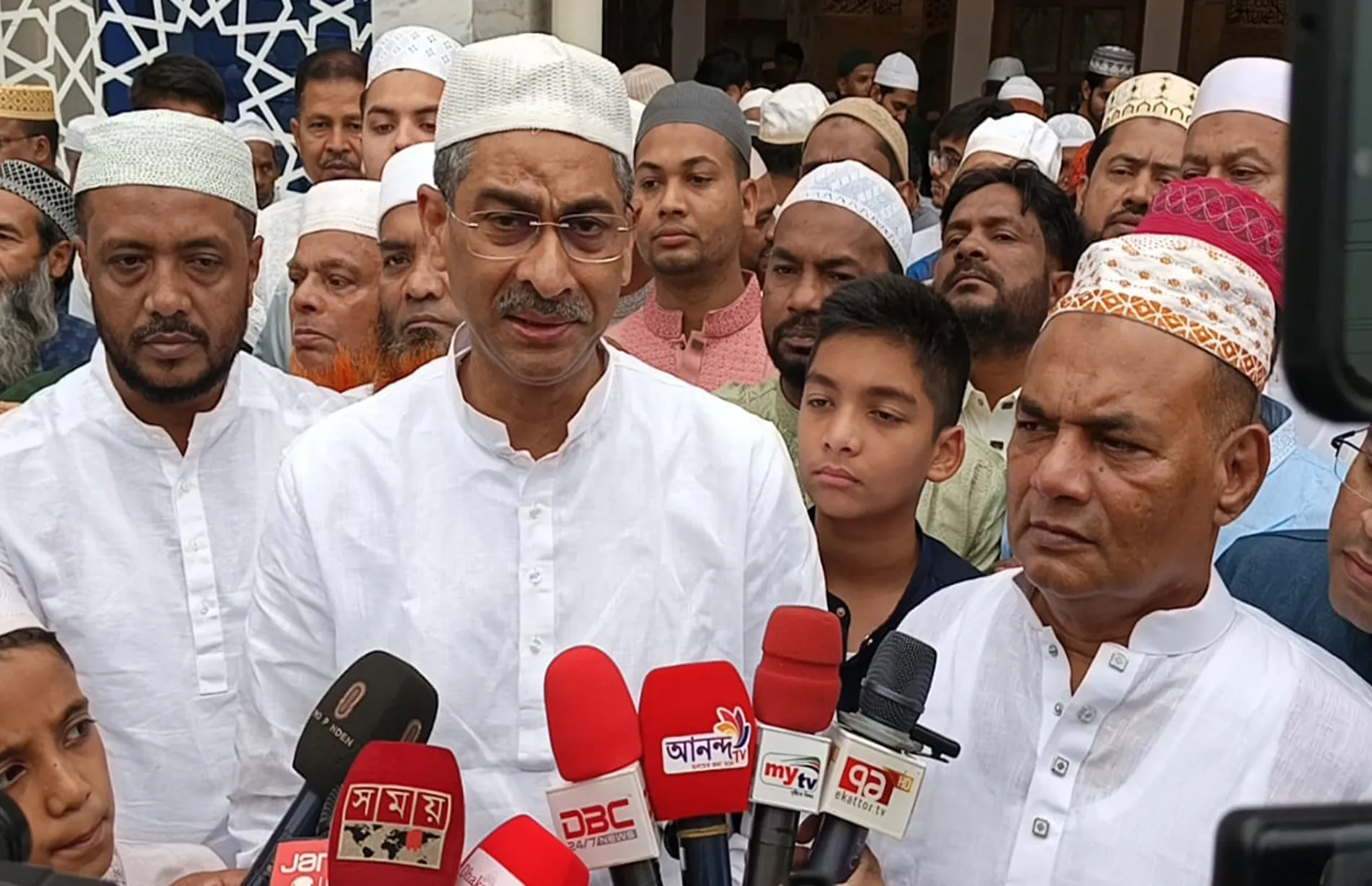 Shahid Uddin Chowdhury Anee made the remarks after offering Eid-ul-Fitr prayers at the Lakshmipur District Model Mosque