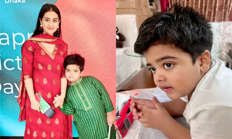 Actress Shabnam Bubly celebrates her son Shehzad Khan Bir’s birthday on Eid-ul-Fitr