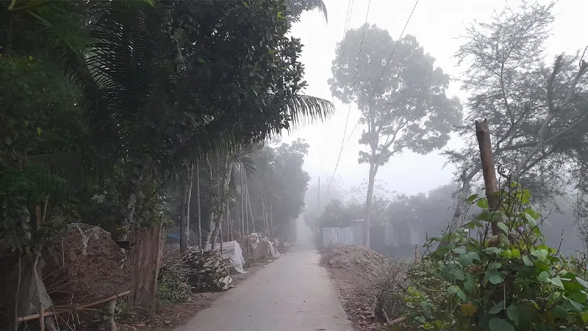 Residents described the scene as similar to a typical winter morning.