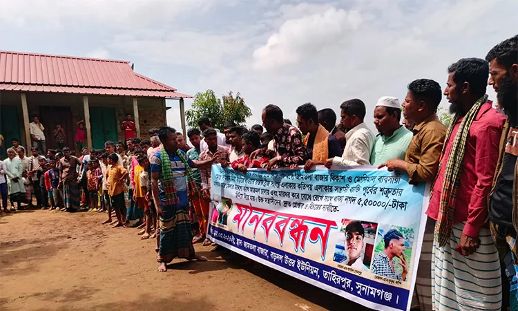 The victim, Samran Mia (26), a bKash agent and grocery shop owner, was attacked on Saturday