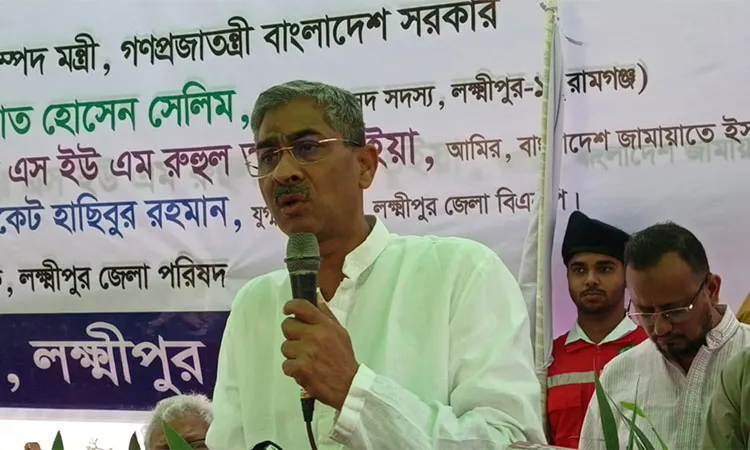 Mega Projects Didn’t Benefit Villagers: Shahid Uddin Chowdhury Anee