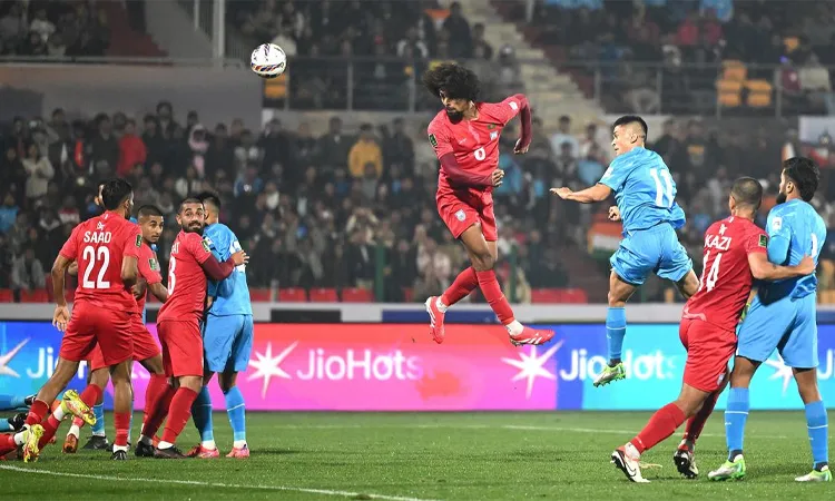 Hamza Choudhry (in red) will be the biggest star to watch out for as Bangladesh takes on Vietnam in an international friendly on Thursday.