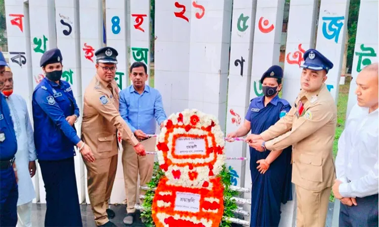 Photo: Muksudpur Observes Independence Day with Solemnity