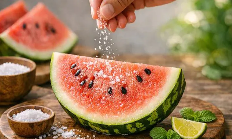 Is It Good to Sprinkle Salt on Watermelon?
