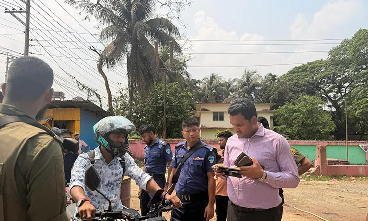 Two Brick Kilns Fined Power Cut in Daganbhuiyan Drive