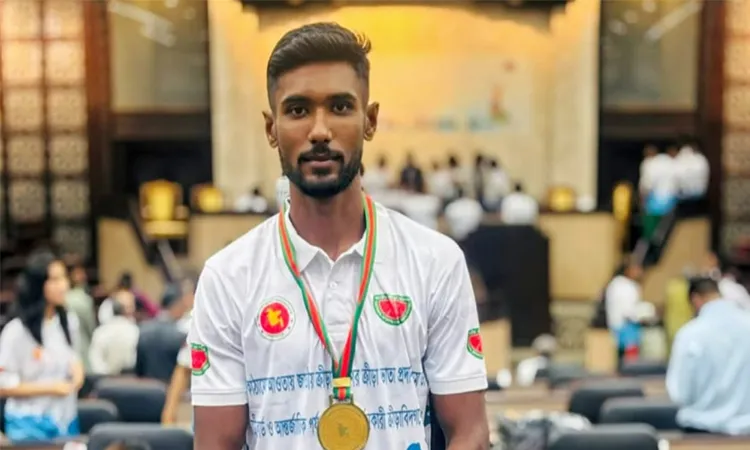 Kurigram’s Army Member Lusad Receives Prime Minister’s Sports Award