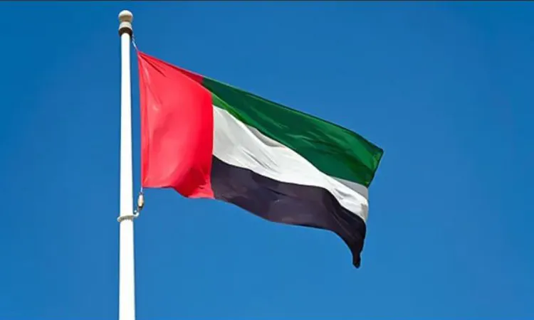 National flag of the United Arab Emirates. Photo: Collected