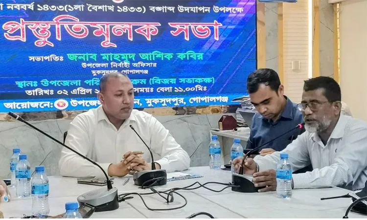 Muksudpur Prepares for Bengali New Year 1433