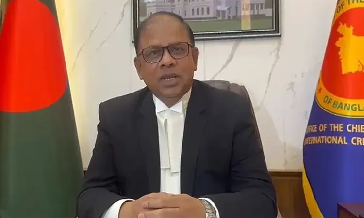 Chief Prosecutor Md. Aminul Islam. File photo