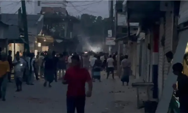 The incident took place on Friday evening at Munsurabad bus stand on the Faridpur–Bhanga