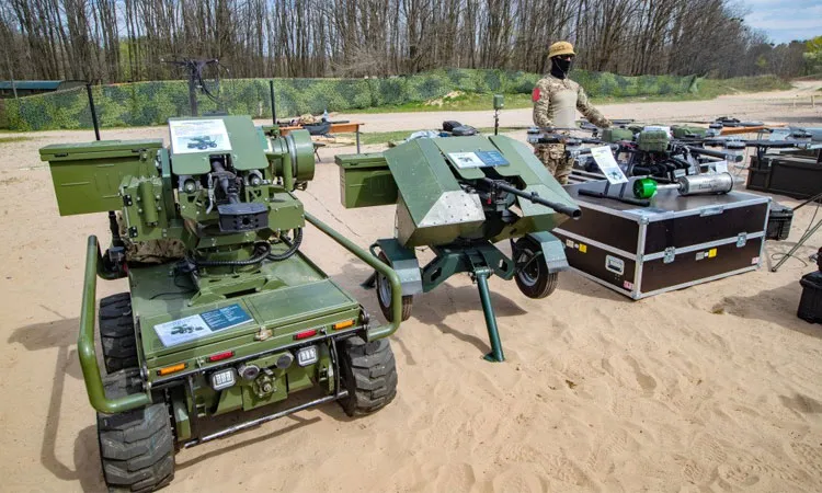 The war has evolved into a high-tech contest dominated by drones and robotic systems, replacing traditional reliance on heavy armor.