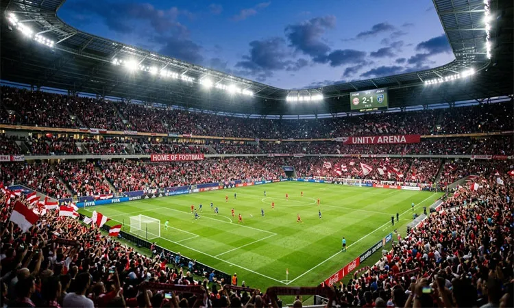 The incident occurred ahead of a derby match between Alianza Lima and Universitario during a fan “flag waving” event.