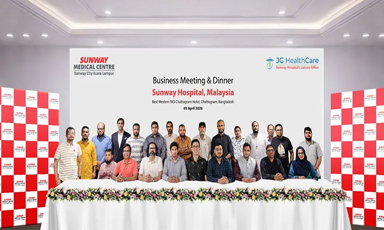 Sunway Medical Center Organizes Business Meeting and Dinner in Chittagong
