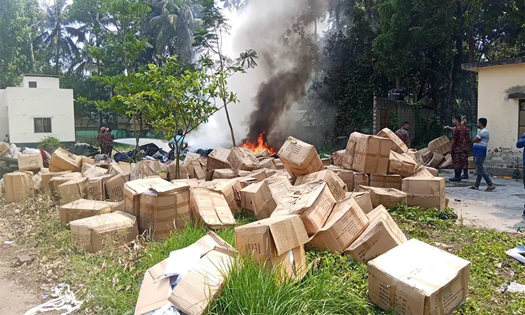 Expired Medical Supplies Worth Thousands Destroyed at Faridpur Medical College Hospital