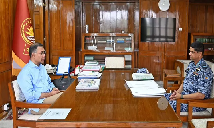 Air Chief Meets Prime Minister Tarique Rahman