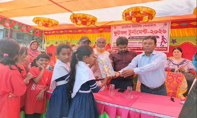 Model and Shibbati Claim Victory in Paikgachha Primary School Football