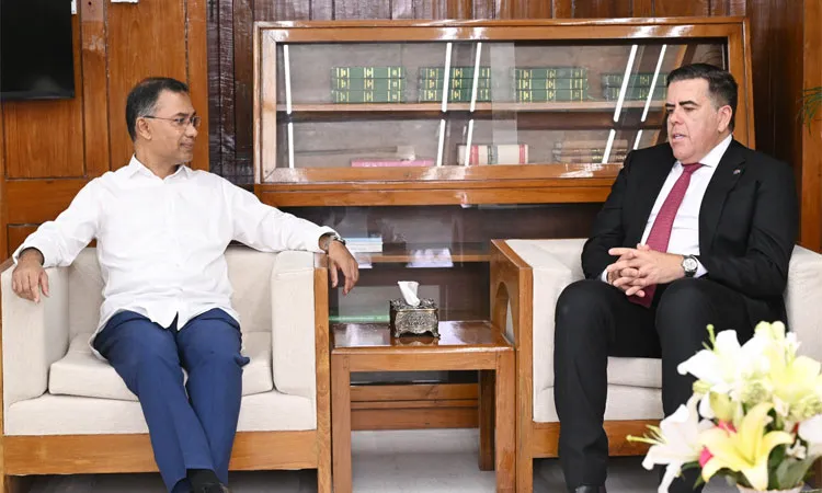 An Australian Speaker Milton Dick paid a courtesy call on Prime Minister Tarique Rahman today.