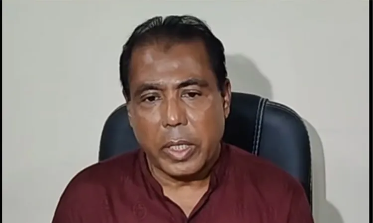 The newly elected BNP MP Rezaul Karim Badsha of Bogra-6.