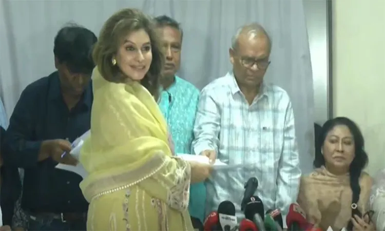 BNP Senior Joint Secretary General and Prime Minister's Industrial and Political Advisor Advocate Ruhul Kabir Rizvi inaugurated the nomination form sale. Photo: Collected