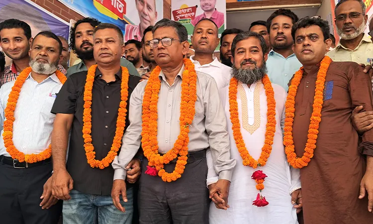 Anu Elected President, Liton General Secretary of Bhola Press Club