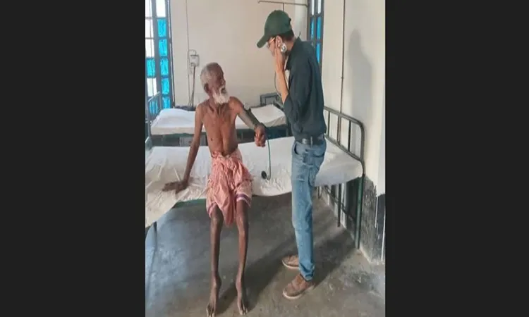 Unidentified Elderly Man Rescued in Paikgachha, Khulna