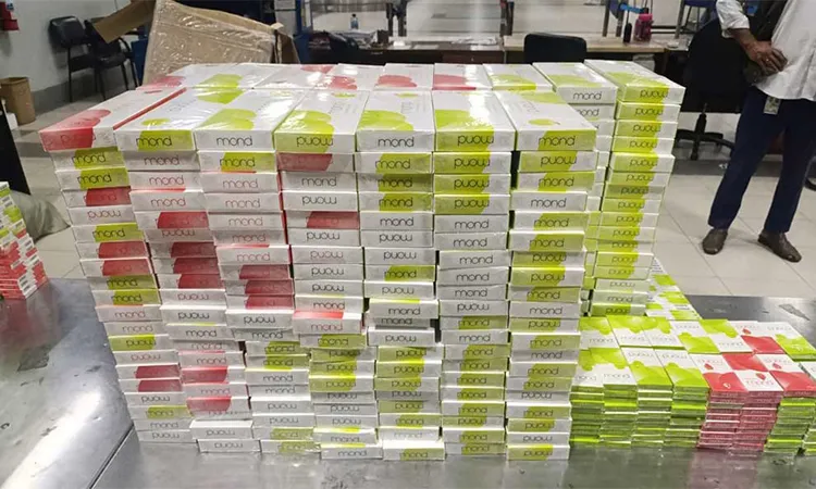 630 Cartons of Cigarettes Seized at Chittagong Airport