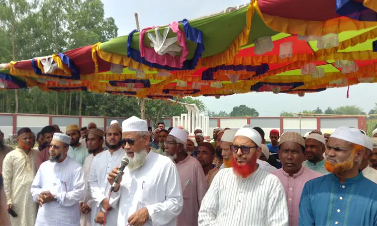 Jamaat Leader Mahar Ali Buried in Ranishankail, Thakurgaon