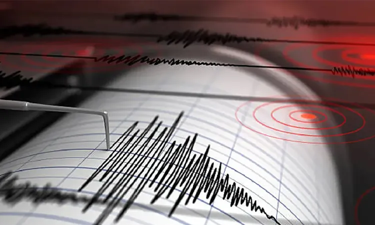 A 5.1 magnitude earthquake struck the India-Myanmar border at 6:29 AM,