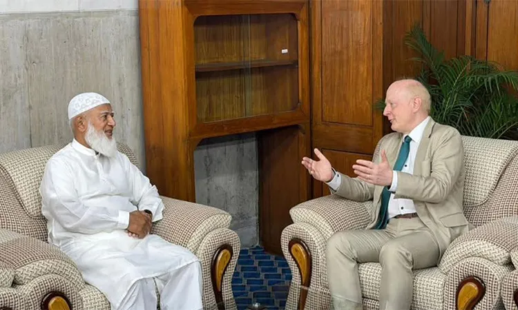 German Ambassador Meets Jamaat Ameer