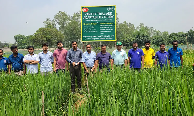 Phulbari Pran Banga Research to Produce Premium Rice BD