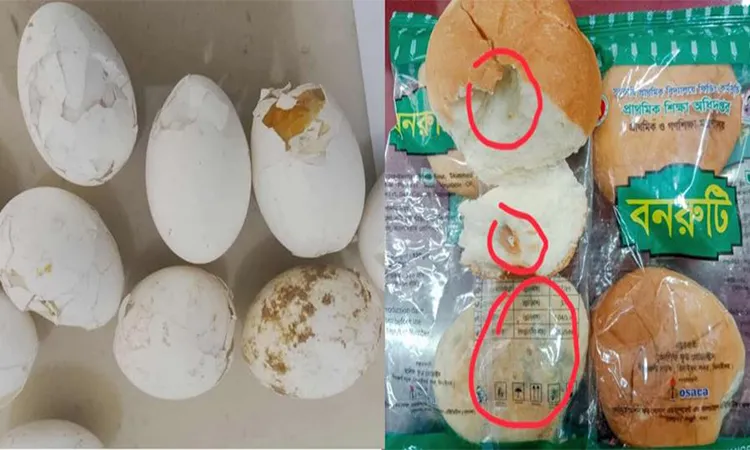 Authorities find poor-quality food supplied to Paikgachha primary schools; action recommended