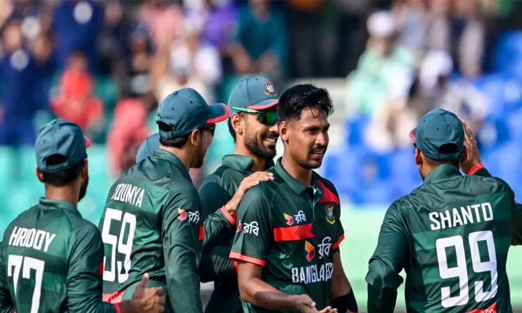 Mustafizur Rahman took five wickets in a record-breaking series for the pacers.