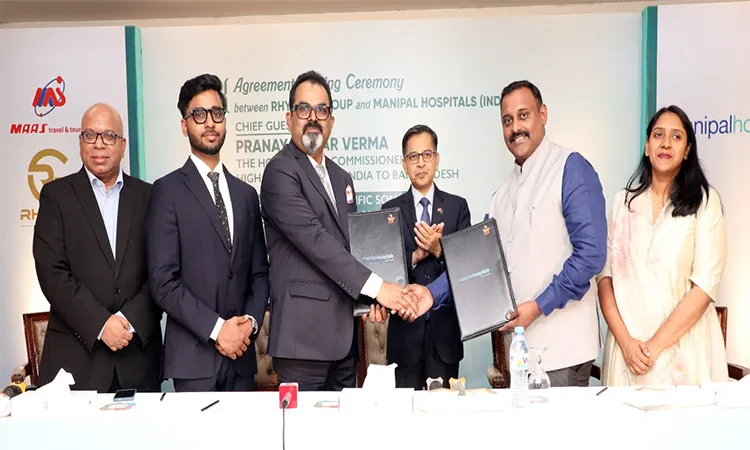 Rhythm Group and India’s Manipal Hospitals sign a landmark deal with Manipal Health Enterprises is indeed one of India's largest healthcare networks.