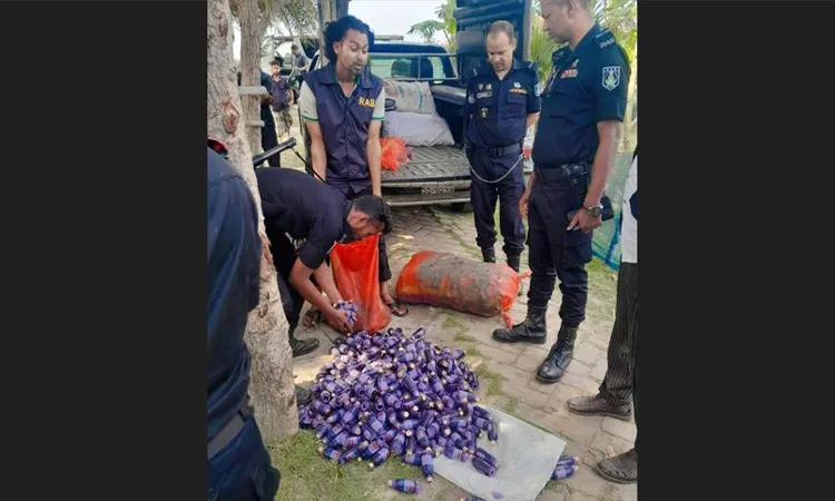 1,649 Bottles of Phensedyl Seized in Satkhira; 2 Arrested