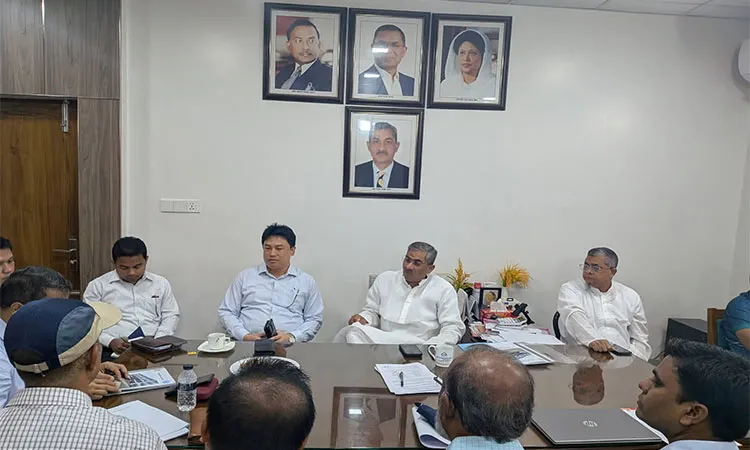 Water Resources Minister Meets Family Planning Officials in Laxmipur