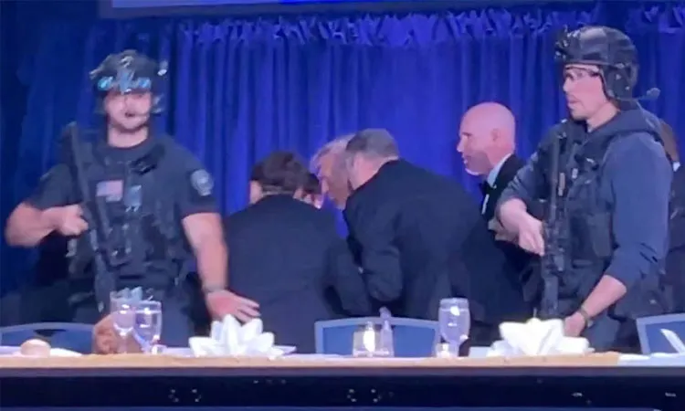 White House Correspondents’ Association (WHCA) dinner at the Washington Hilton on Saturday night after a gunman opened fire at a security checkpoint.