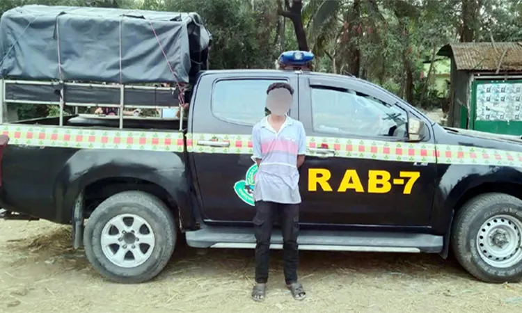 RAB-7 arrests fugitive in Sajid murder case in Chattogram