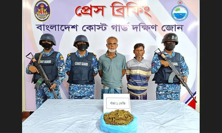 Coast Guard Arrests 2 with Marijuana in Bhola Joint Operation
