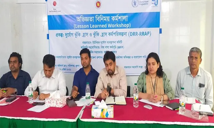 WFP Holds Disaster Risk Reduction Workshop in Paikgachha