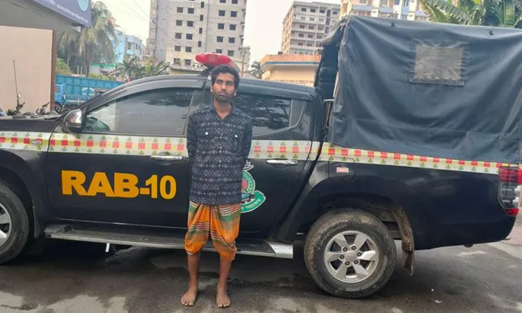 Joint Forces Arrest Accused Akash Molla