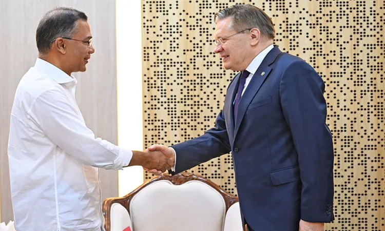 Rosatom Chief Meets Prime Minister Tarique Rahman