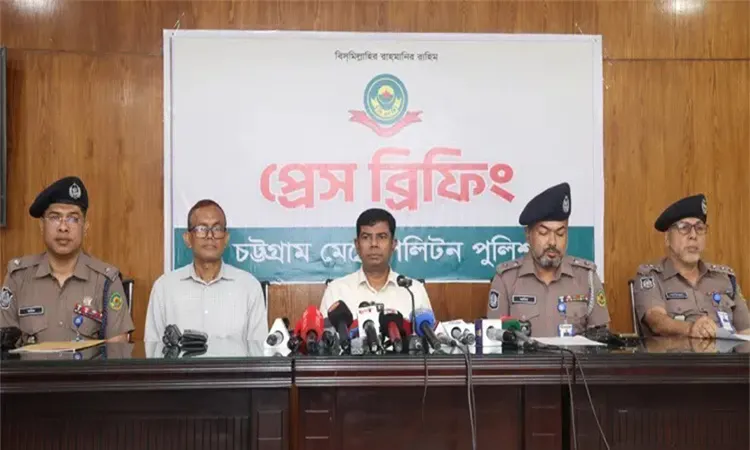 Chattogram Metropolitan Police (CMP) and the Metropolitan Detective (North) Division on official briefings.