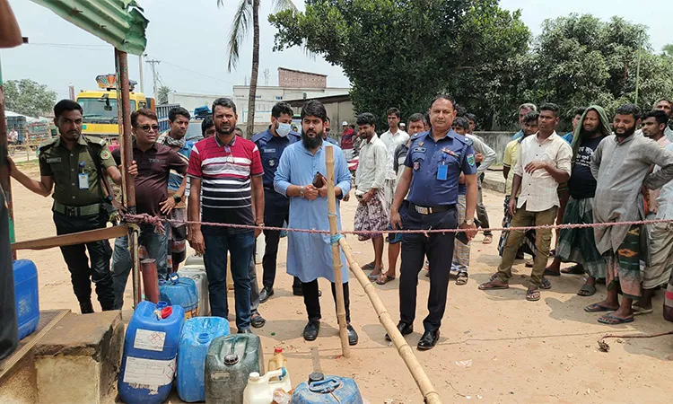 Nahar Filling Station Fined 20,000 Taka in Porsha, Naogaon