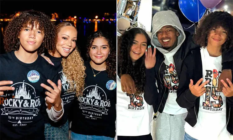 Mariah Carey shared photos on Instagram Thursday.