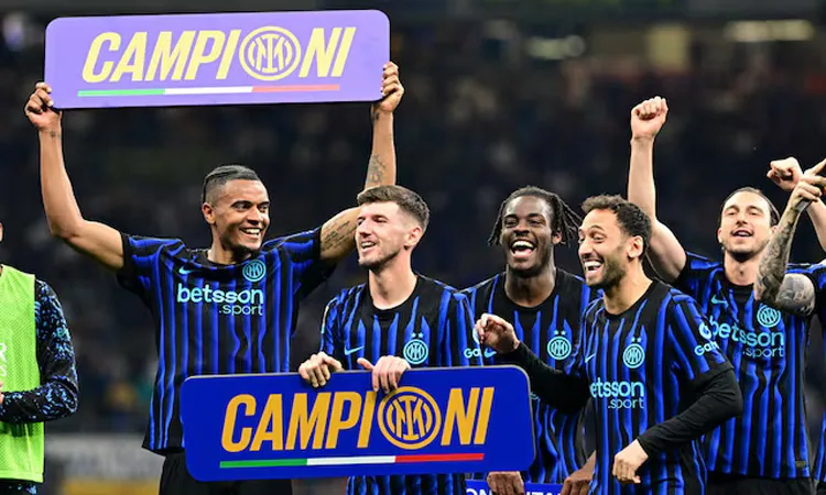 Inter Milan has officially won the 2025-26 Serie A titleInter Milan has officially won the 2025-26 Serie A title.
