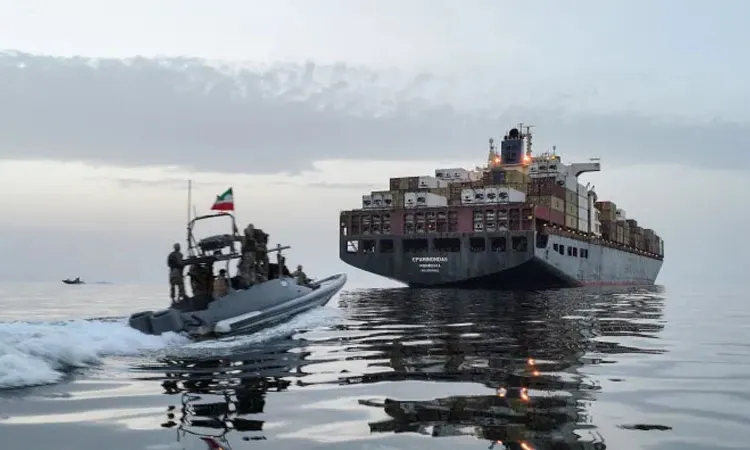 Iran launched drone and missile strikes on UAE oil facilities and shipping on Monday.